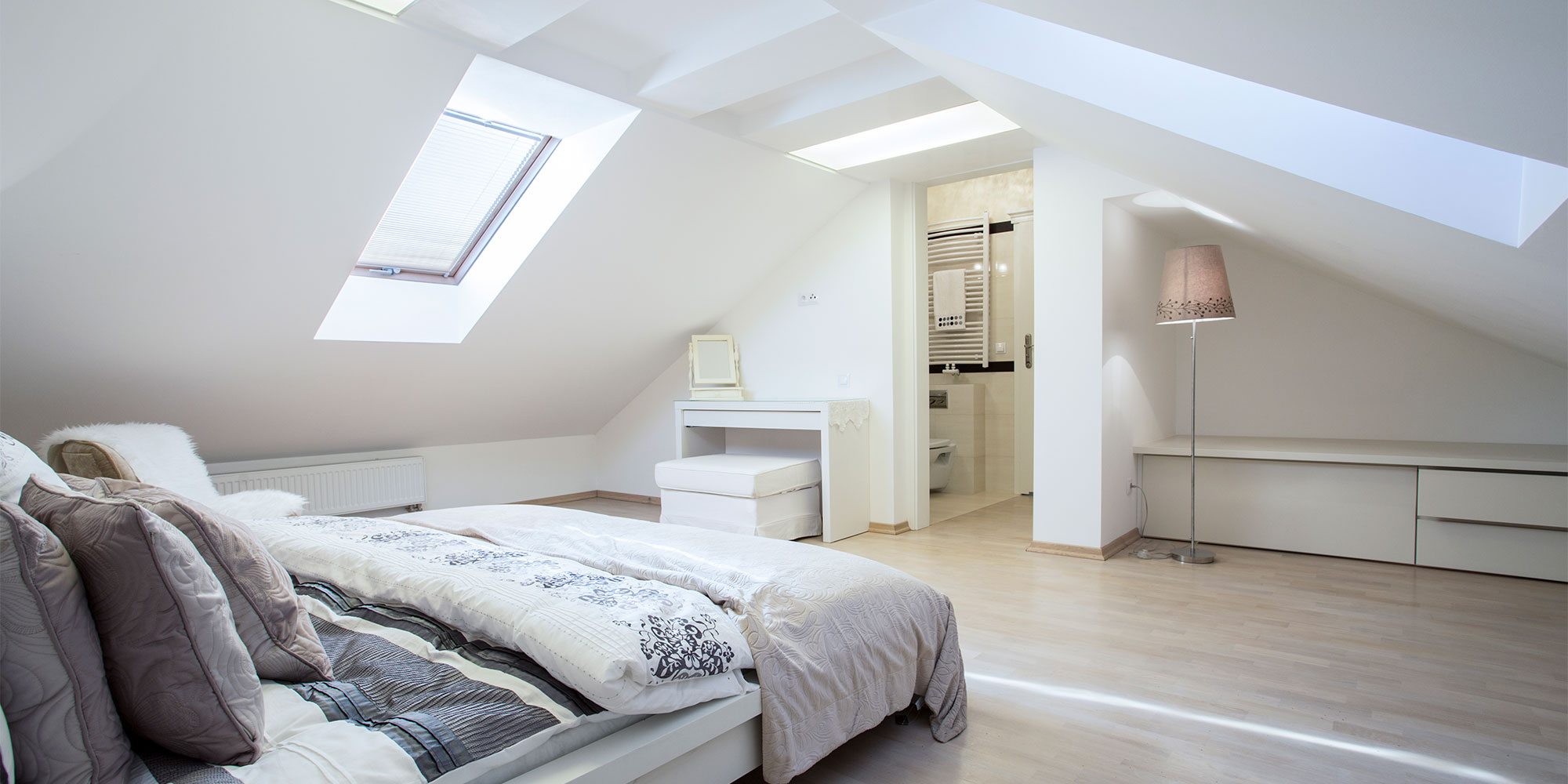 loft conversion with en suite master bedroom 