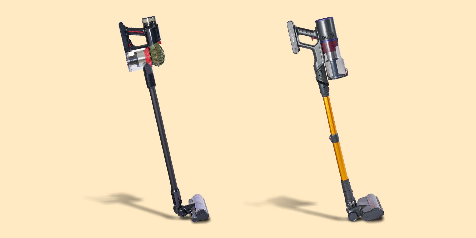 Dyson vs Uninell side by side