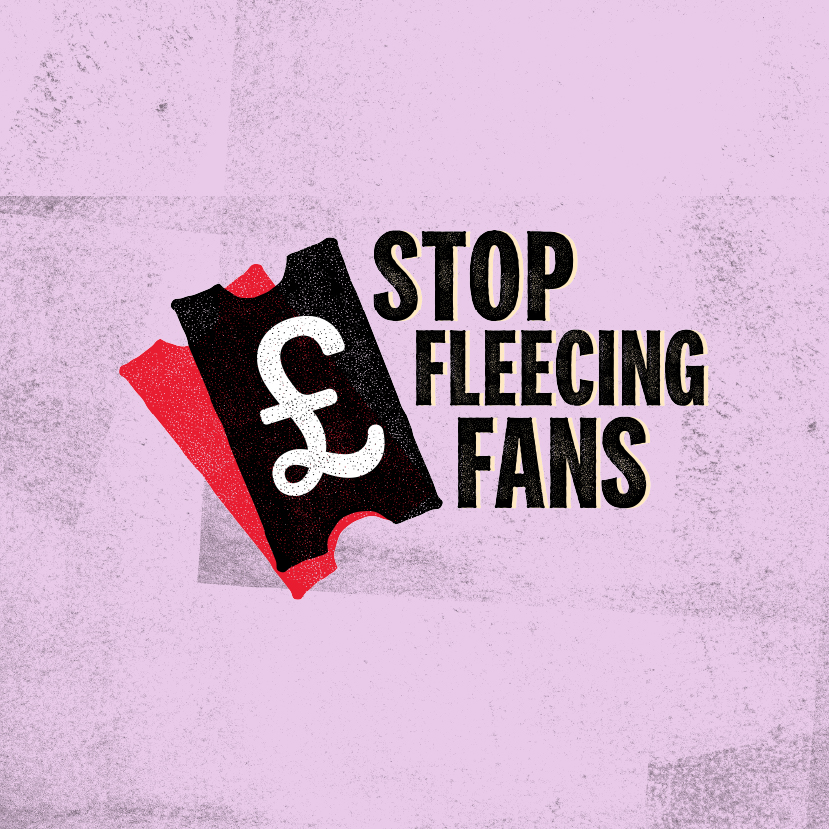 Stop Fleecing Fans Campaign 