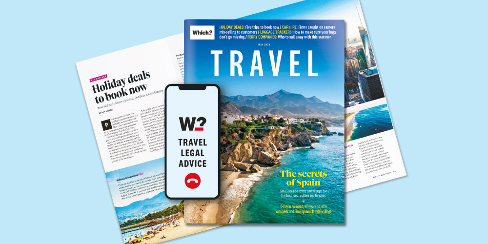 Which? Travel magazine covers