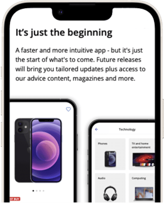 App image showing product reviews